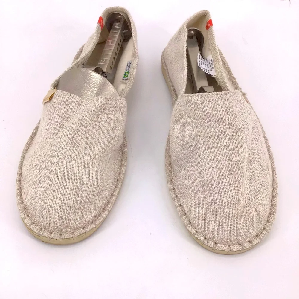 Havaianas Origine Premium III Canvas Espadrilles Size 11W